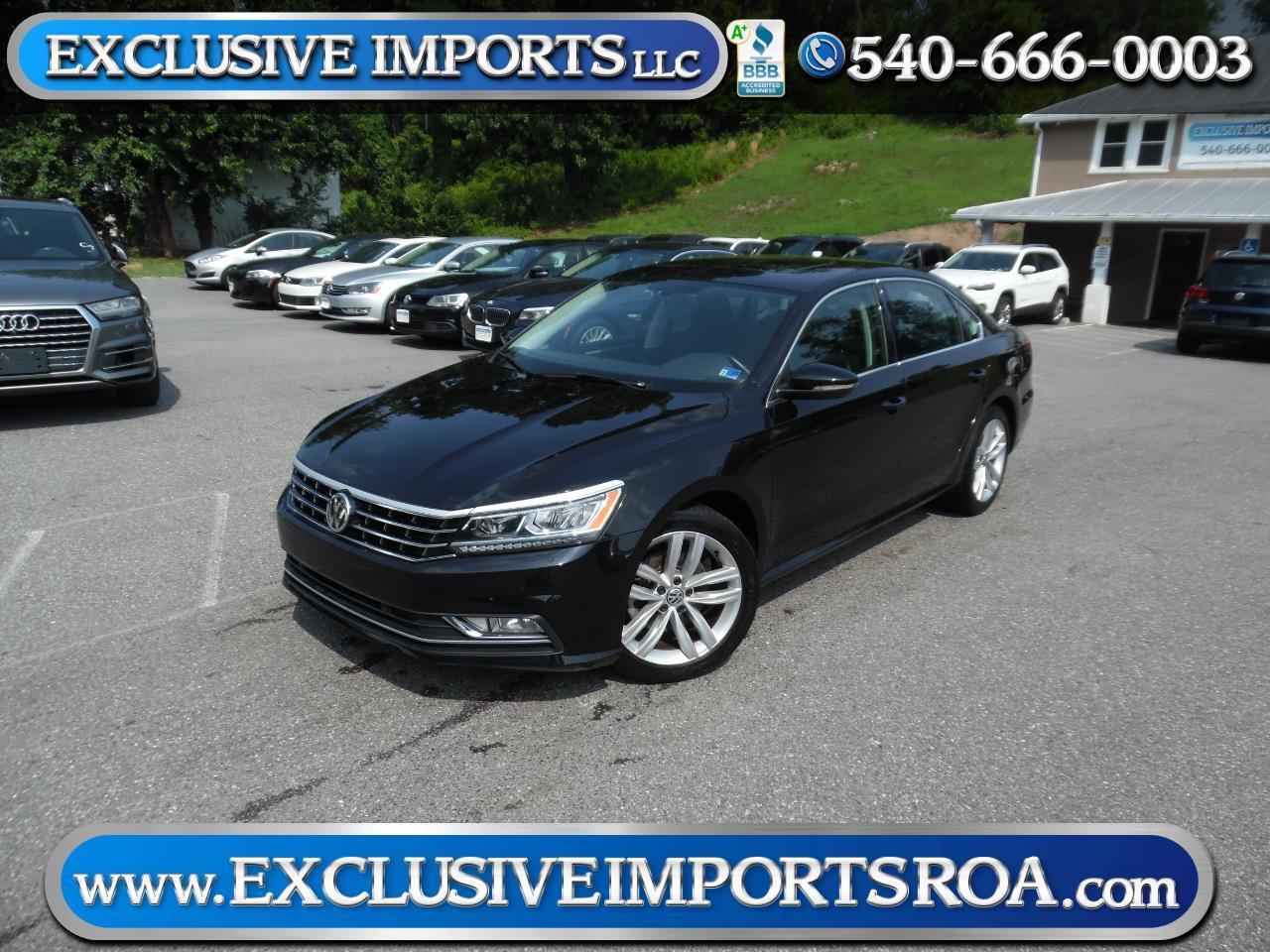 2018 Volkswagen Passat 2.0T SE Auto