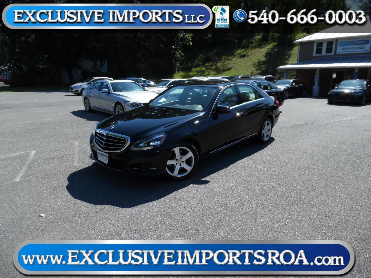 2014 Mercedes-Benz E-Class 4dr Sdn E 350 Sport 4MATIC