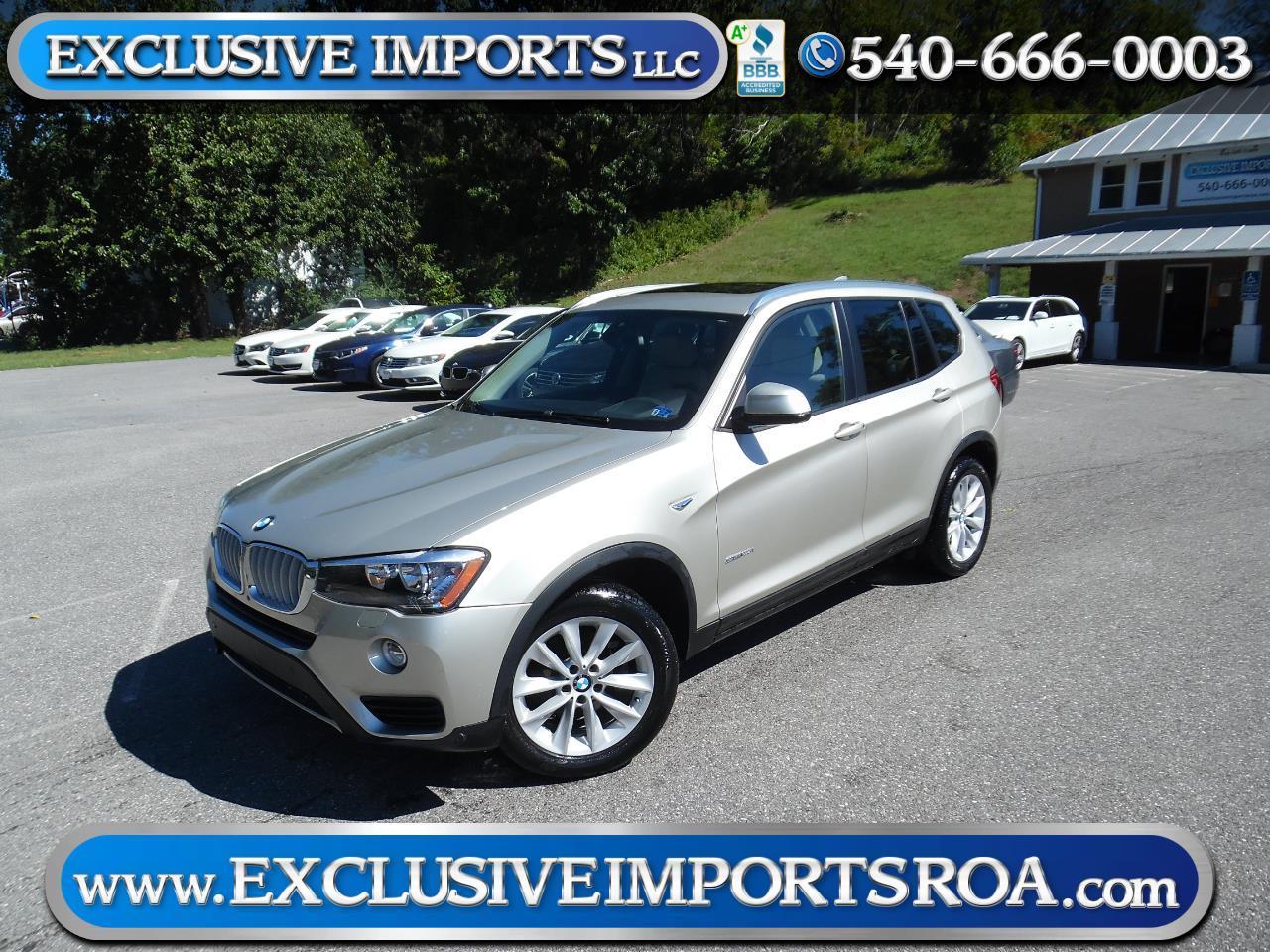 2015 BMW X3 RWD 4dr sDrive28i