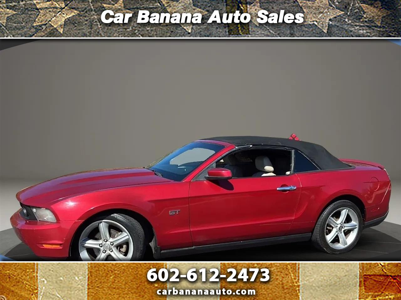 2010 Ford Mustang GT Convertible 2D
