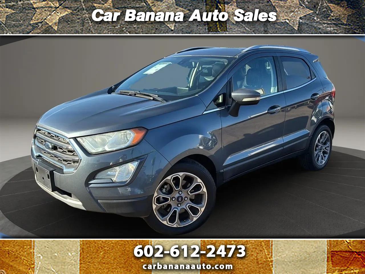 2018 Ford EcoSport Titanium Sport Utility 4D