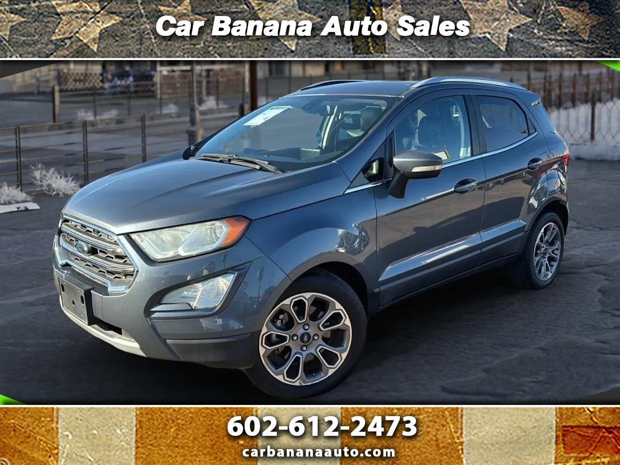 2018 Ford EcoSport Titanium Sport Utility 4D