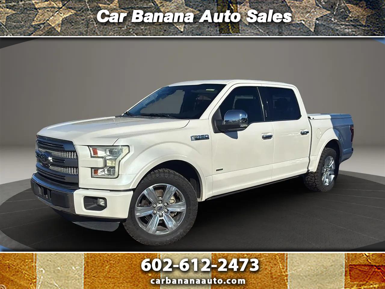 2016 Ford F-150 Platinum Pickup 4D 5 1/2 ft