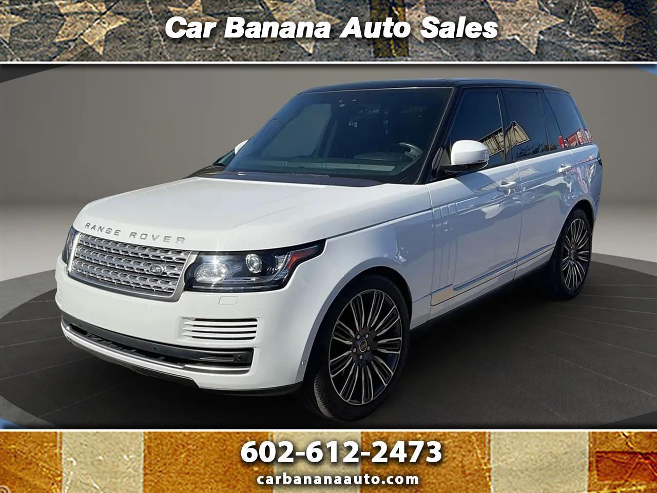 2017 Land Rover Range Rover HSE Sport Utility 4D