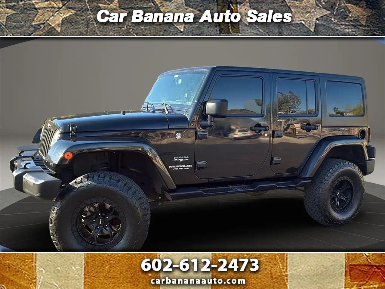 2016 Jeep Wrangler Unlimited Sahara Sport Utility 4D