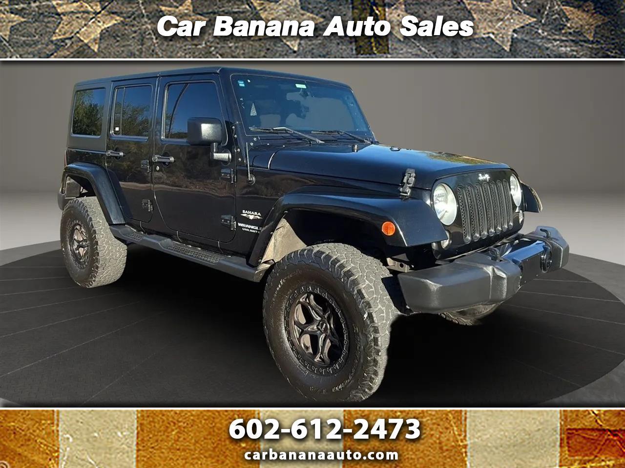 2016 Jeep Wrangler Unlimited Sahara Sport Utility 4D