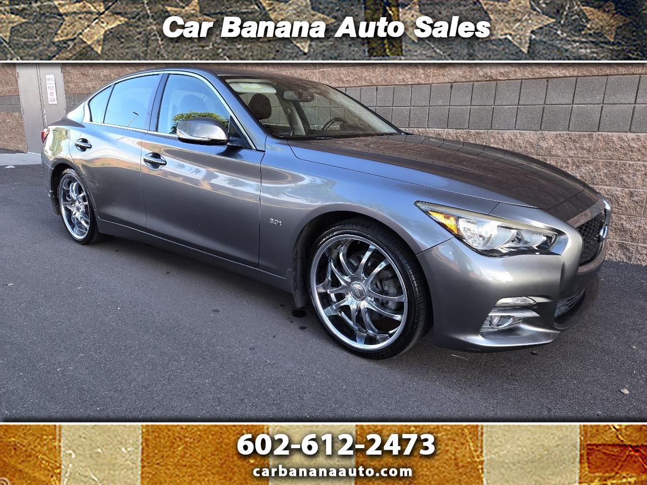 2017 Infiniti Q50 Premium 4D Sedan 3.0t