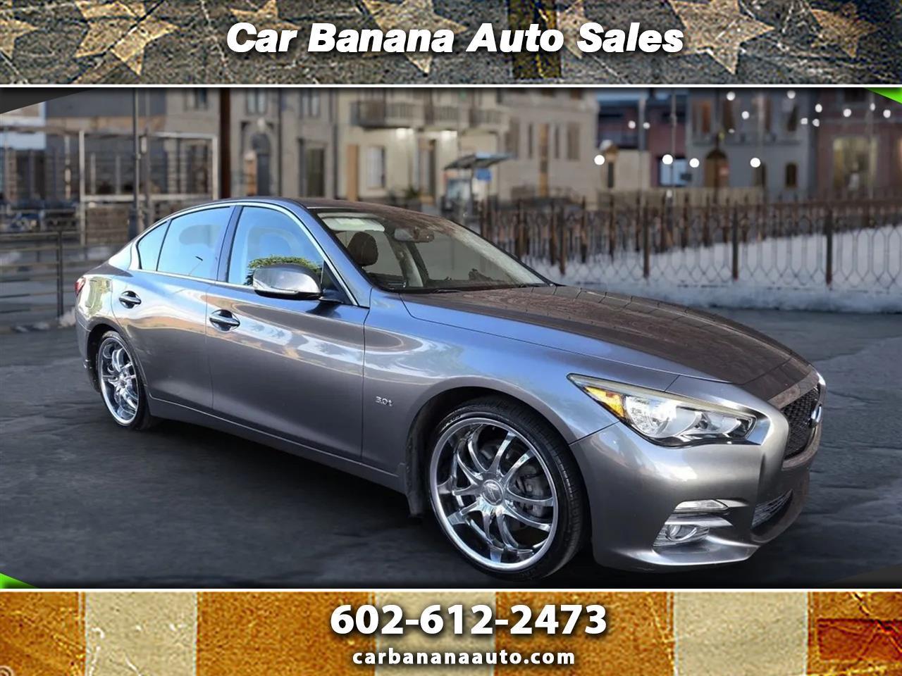 2017 Infiniti Q50 Premium 4D Sedan 3.0t