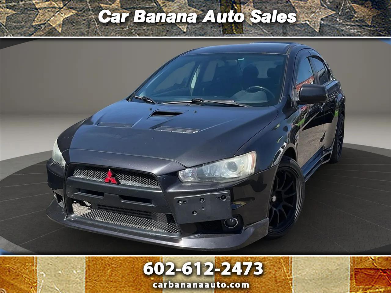 2008 Mitsubishi Lancer Evolution MR Sedan 4D