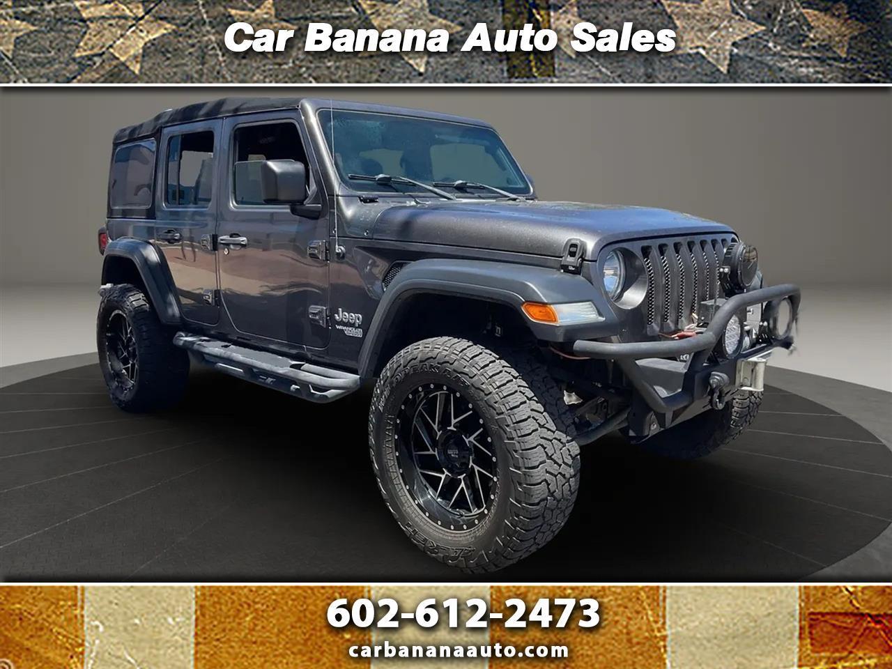 2018 Jeep Wrangler All New Sport SUV 4D
