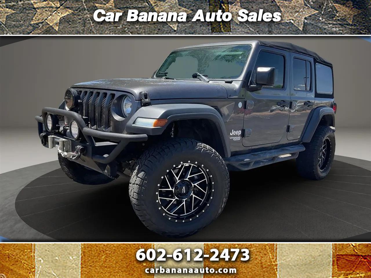 2018 Jeep Wrangler All New Sport SUV 4D