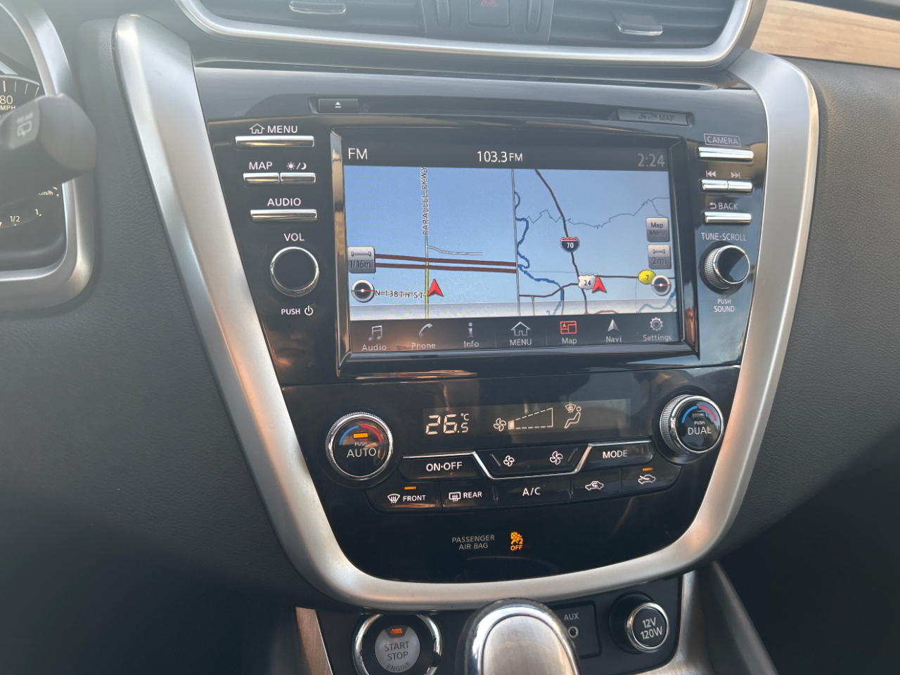 Nissan Murano AWD Platinum 2018