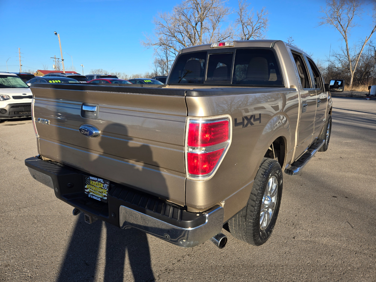 Ford F-150 4WD SuperCrew 145" Platinum 2012