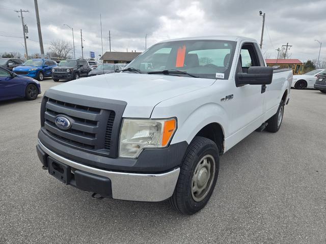 White 2011 Ford F-150 XL 4WD Pickup Truck Four-Wheel Drive Automatic