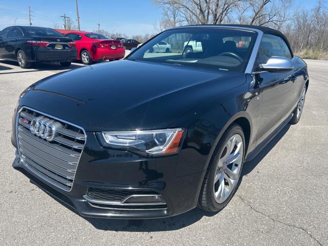 Black (BLK) 2014 Audi S5 3.0T quattro Premium Plus Cabriolet AWD Convertible All-Wheel Drive Automatic