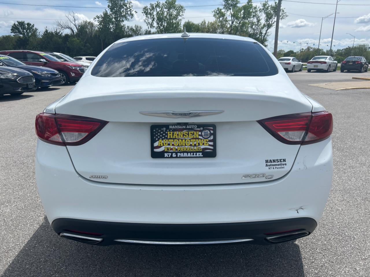 Chrysler 200 4dr Sdn C AWD 2015