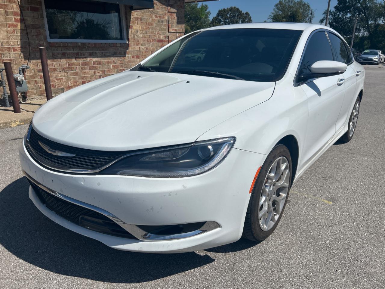 White 2015 Chrysler 200 Sedan All-Wheel Drive Automatic