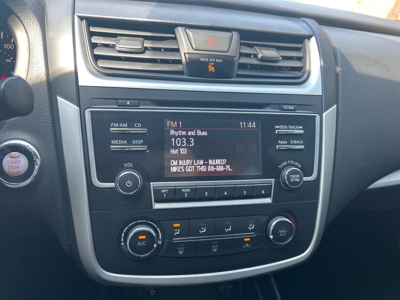 Nissan Altima 4dr Sdn I4 2.5 S 2016