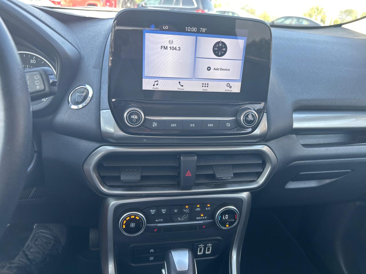 Ford EcoSport SE 4WD 2018