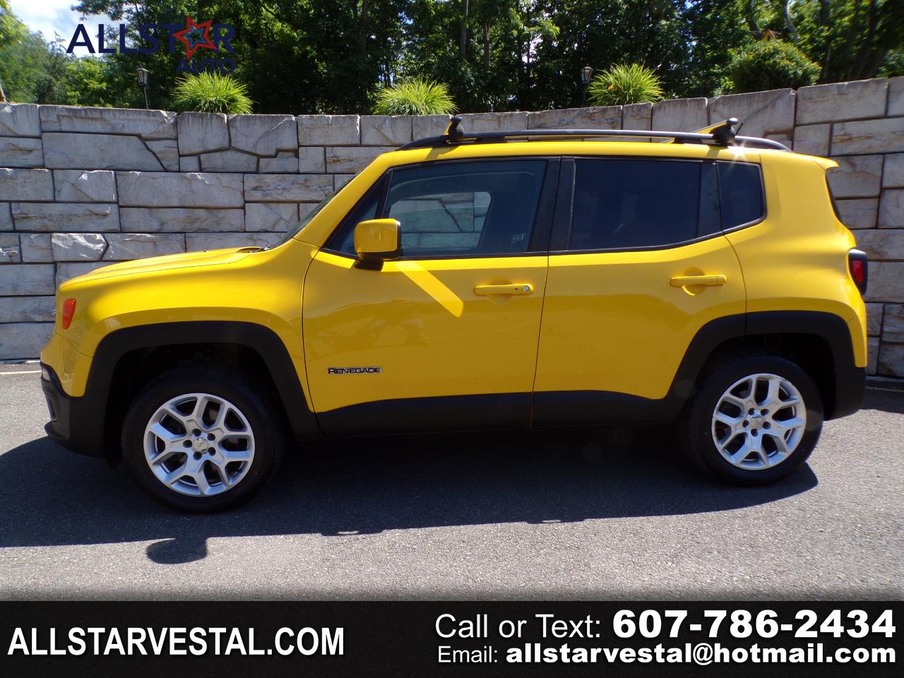 Used 2015 Jeep Renegade 4WD 4dr Latitude for Sale in Vestal NY 13850