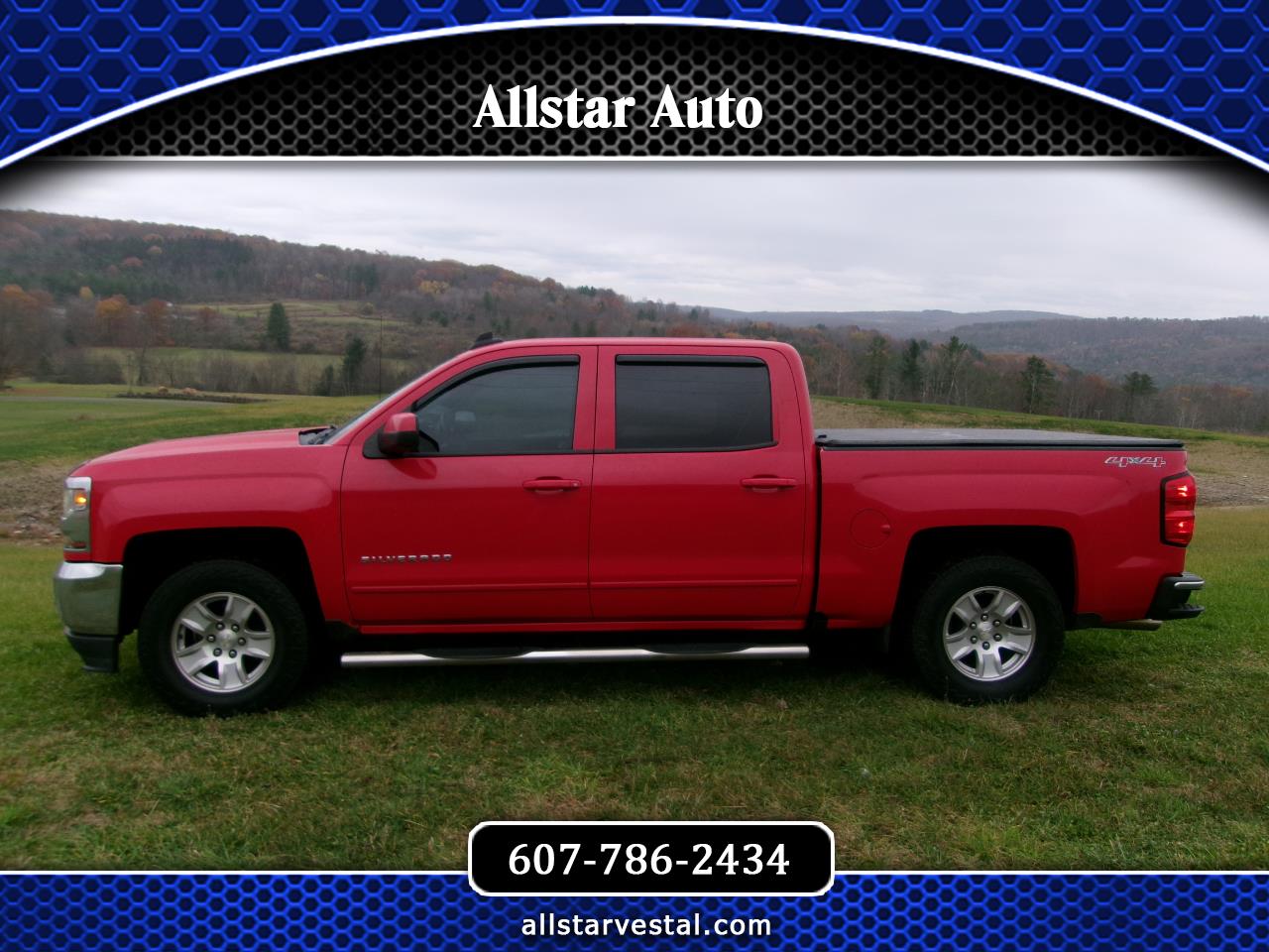 2017 Chevrolet Silverado 1500 4WD Crew Cab 143.5" LT w/1LT