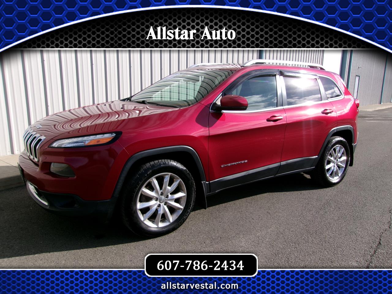 2015 Jeep Cherokee 4WD 4dr Limited