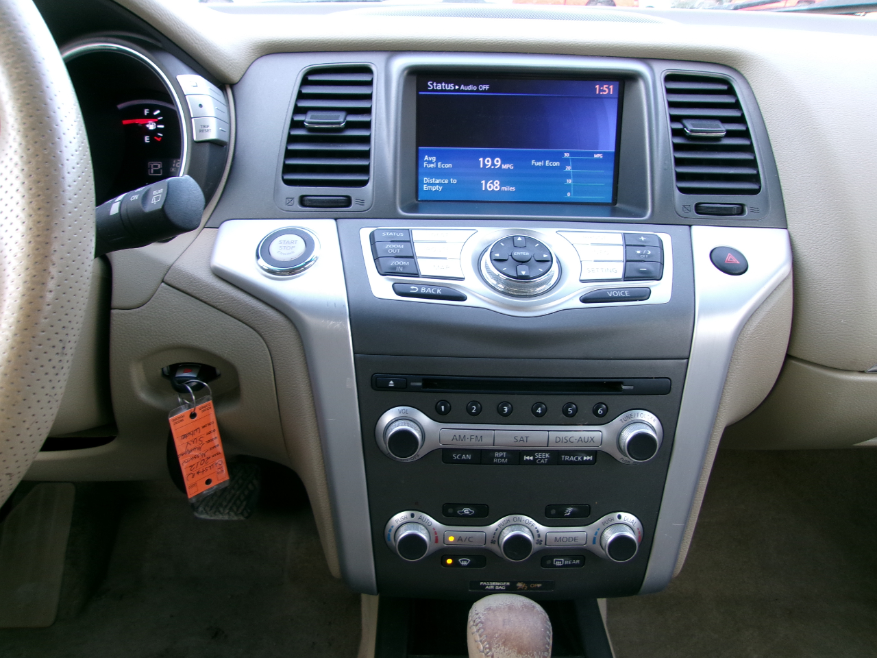 Nissan Murano Platinum 4D SUV AWD 2012