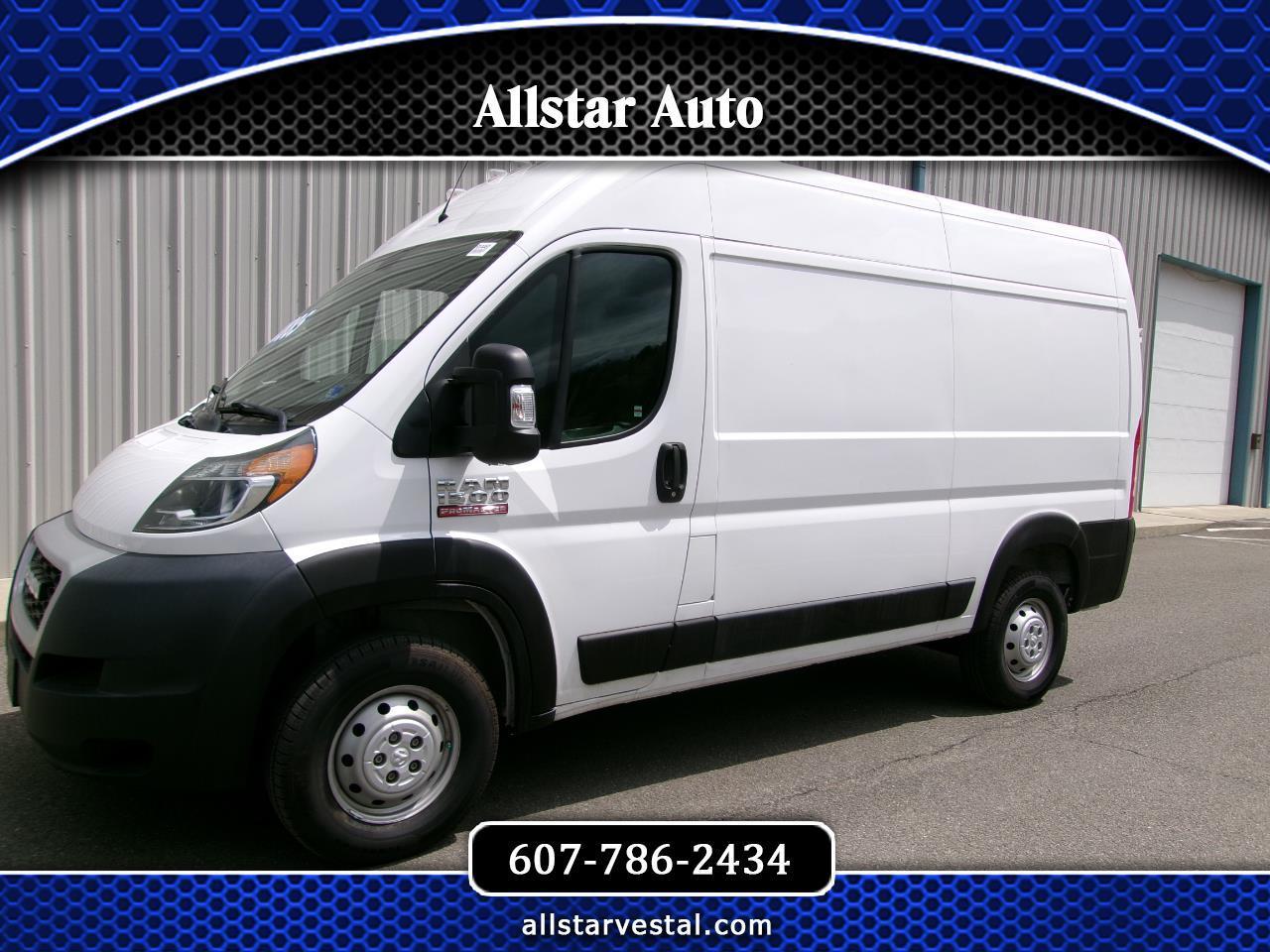 2019 RAM ProMaster Cargo Van 1500 High Roof 136" WB