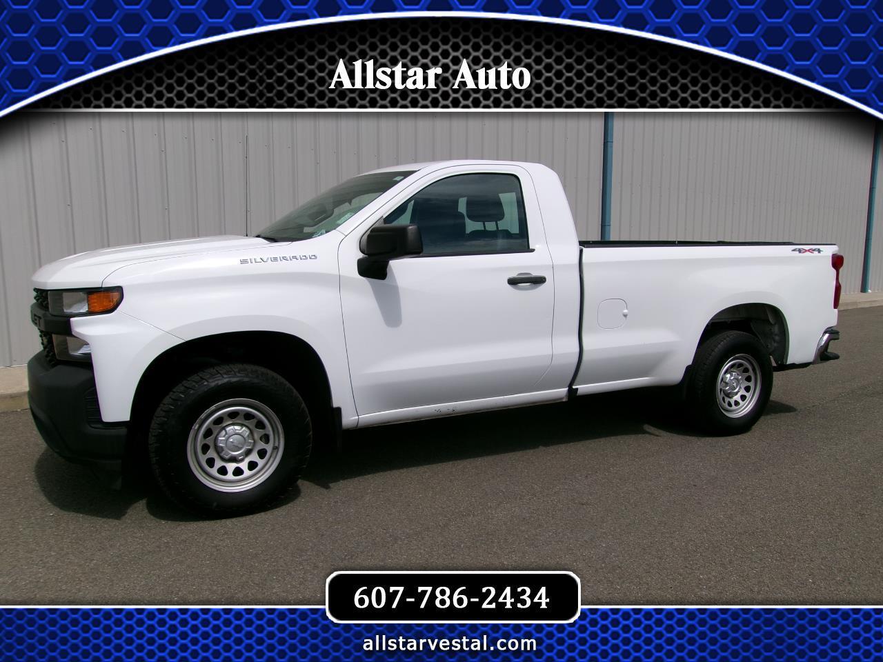 Chevrolet Silverado 1500 4WD Reg Cab 140" Work Truck 2020