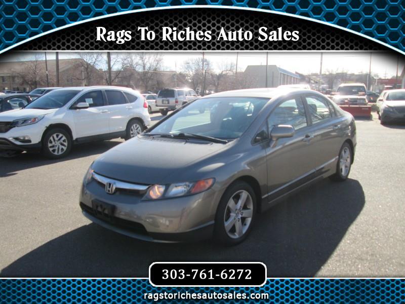 Honda Civic EX Sedan AT with Front Side Airbags 2008