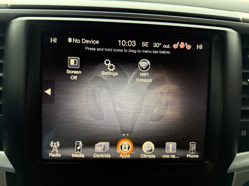 RAM 1500 4WD Quad Cab 140.5" Outdoorsman 2016