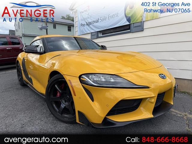 Yellow 2021 Toyota Supra Coupe Rear-Wheel Drive Automatic