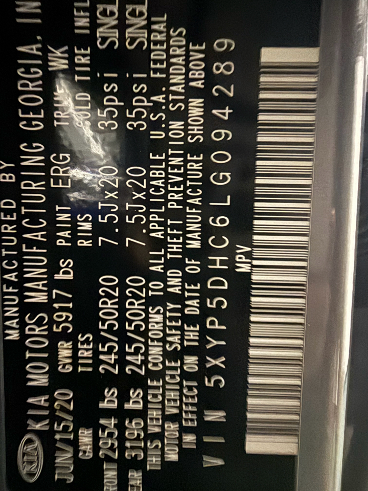 Kia Telluride SX AWD 2020