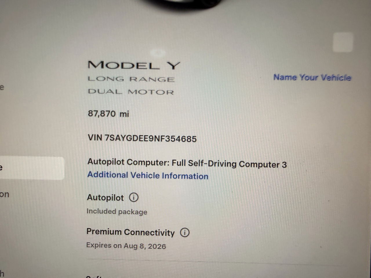 Tesla Model Y Long Range AWD 2022
