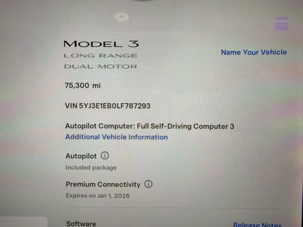 Tesla Model 3 Long Range AWD 2020