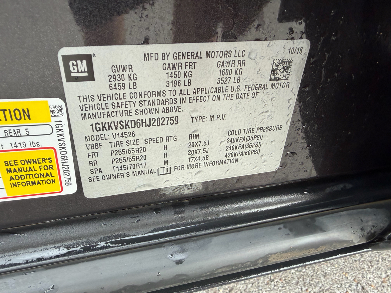 GMC Acadia Limited AWD 4dr Limited 2017