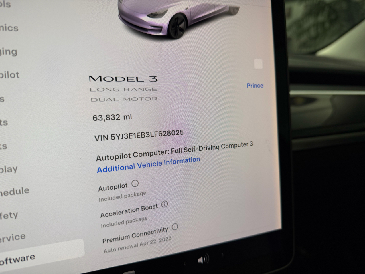 Tesla Model 3 Long Range AWD 2020