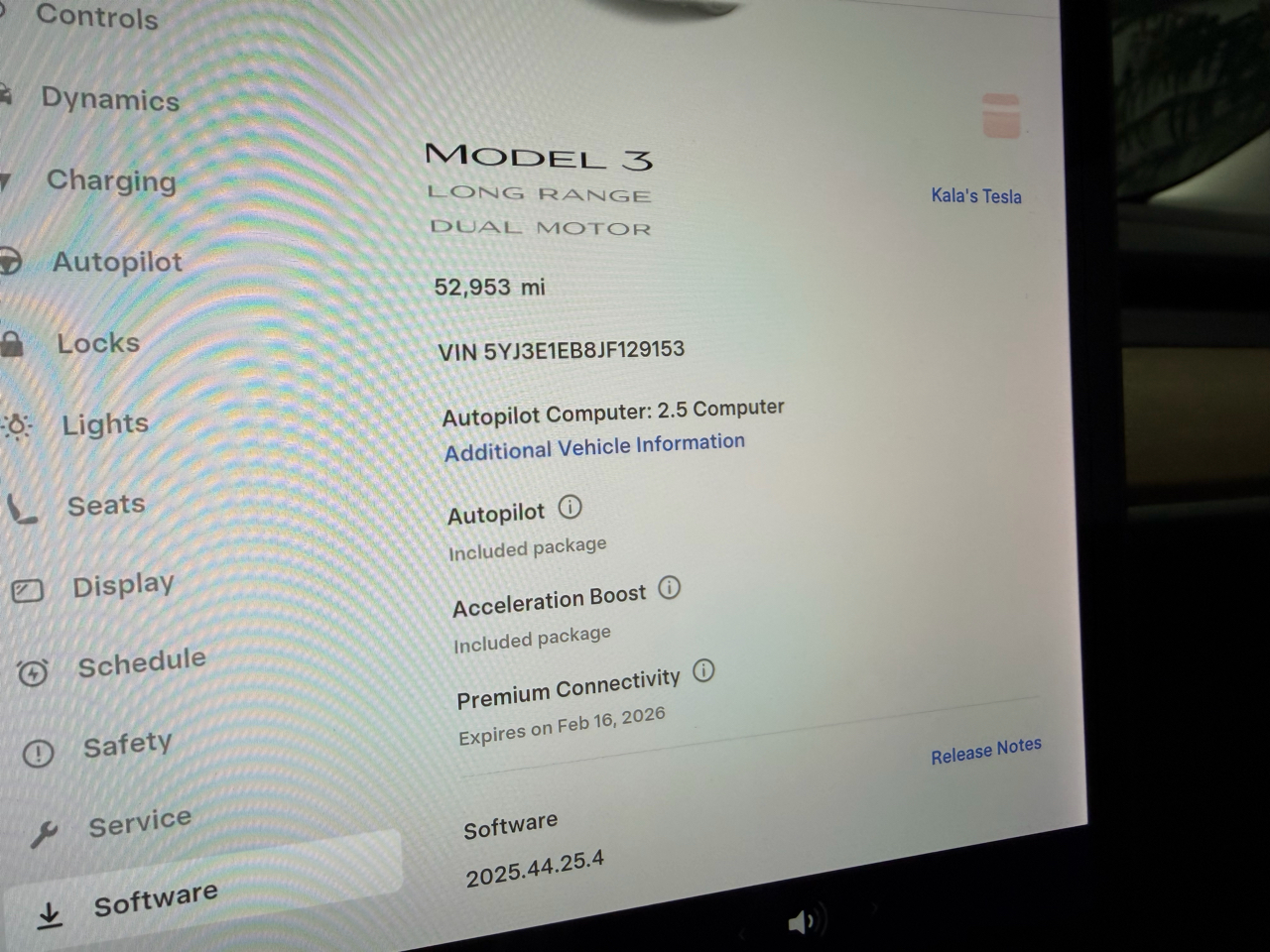 Tesla Model 3 Long Range Battery AWD 2018