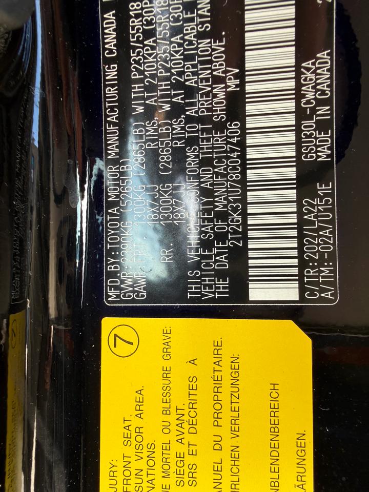 Lexus RX 350 FWD 4dr 2008