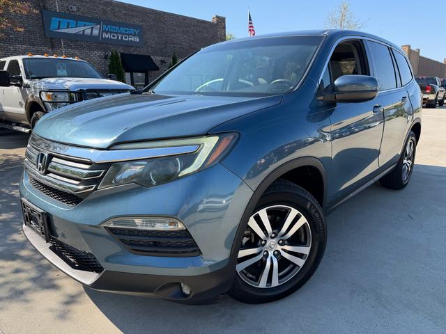 Blue 2016 Honda Pilot EX-L SUV / Crossover Front-Wheel Drive Automatic