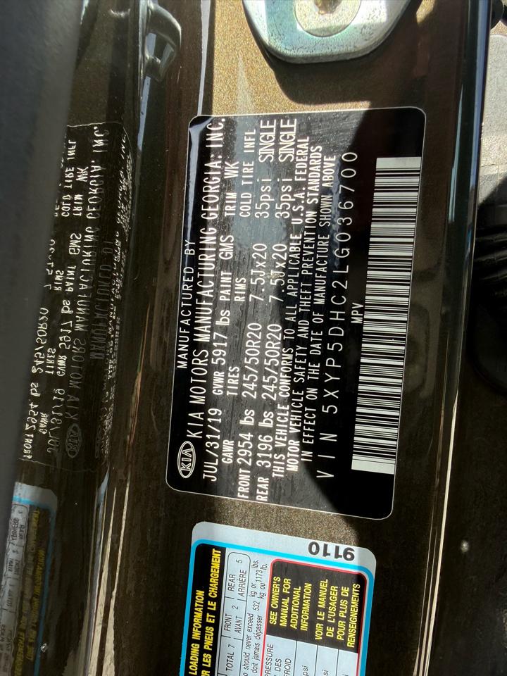 Kia Telluride SX AWD 2020