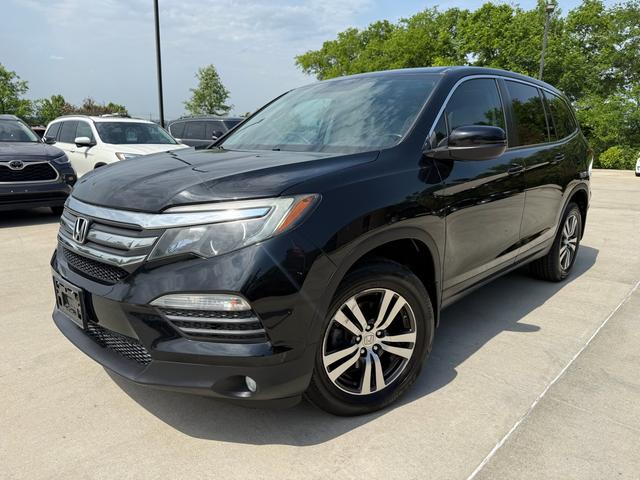 Black 2016 Honda Pilot EX-L AWD SUV / Crossover All-Wheel Drive Automatic