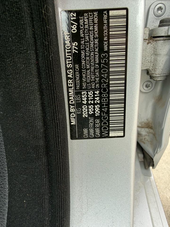 Mercedes-Benz C-Class 4dr Sdn C 250 Sport RWD 2012