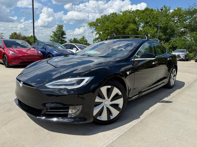Black 2020 Tesla Model S Long Range Plus AWD Sedan All-Wheel Drive Automatic