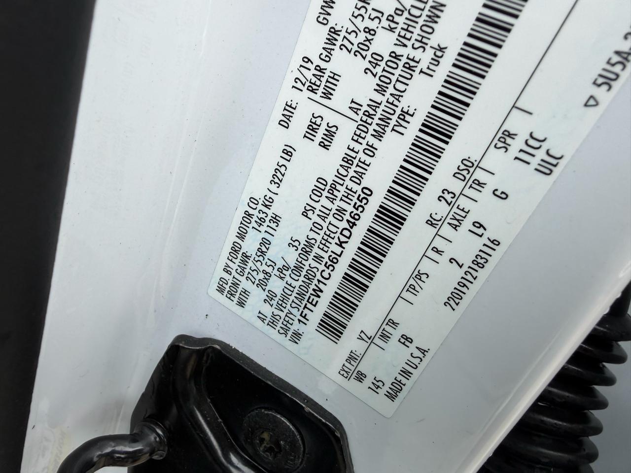 Ford F-150  2020