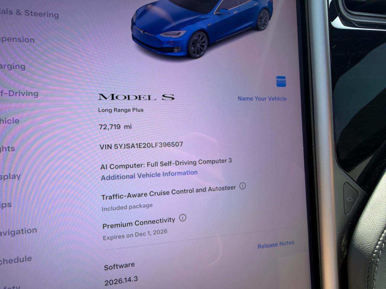 Tesla Model S Long Range Plus AWD 2020