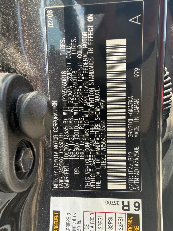 Toyota 4Runner  2008