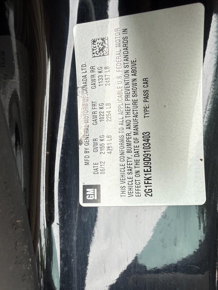Chevrolet Camaro 2dr Cpe SS w/2SS 2013