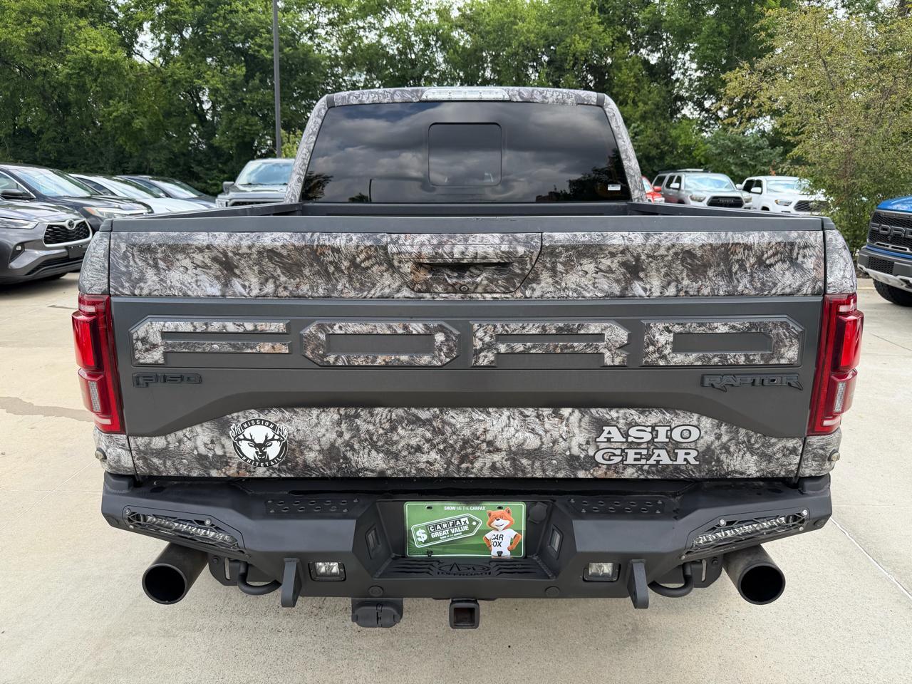 Ford F-150 Raptor 4WD SuperCrew 5.5' Box 2018