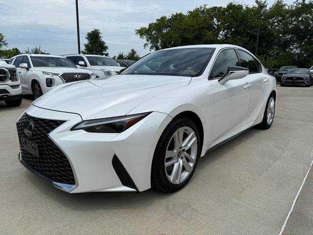 White 2021 Lexus IS Sedan All-Wheel Drive Automatic